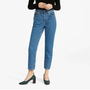 Everlane High-Rise Cheeky Straight Jean Ankle (28)